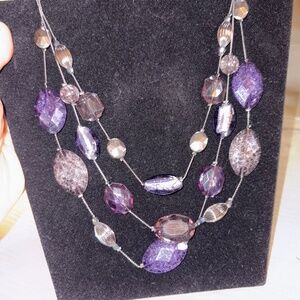 Vintage  purple necklace